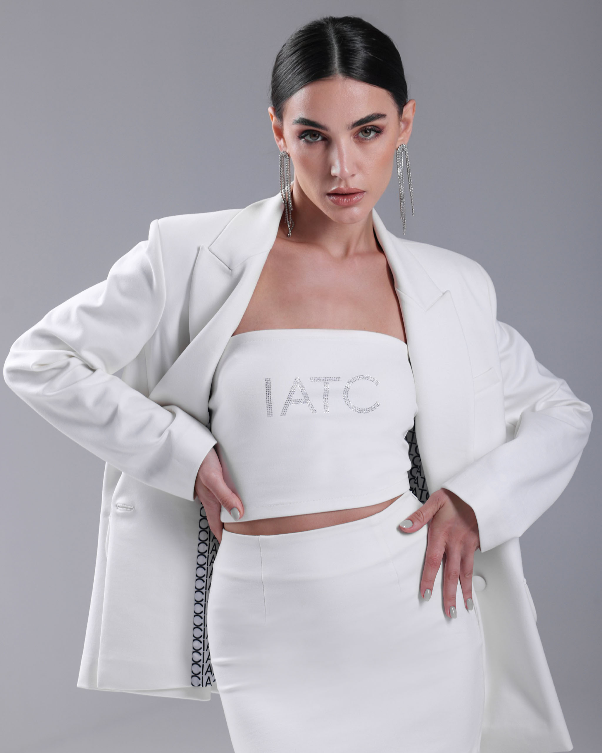 IATC TUBE TOP - WHITE | I AM THE COMPANY ®️