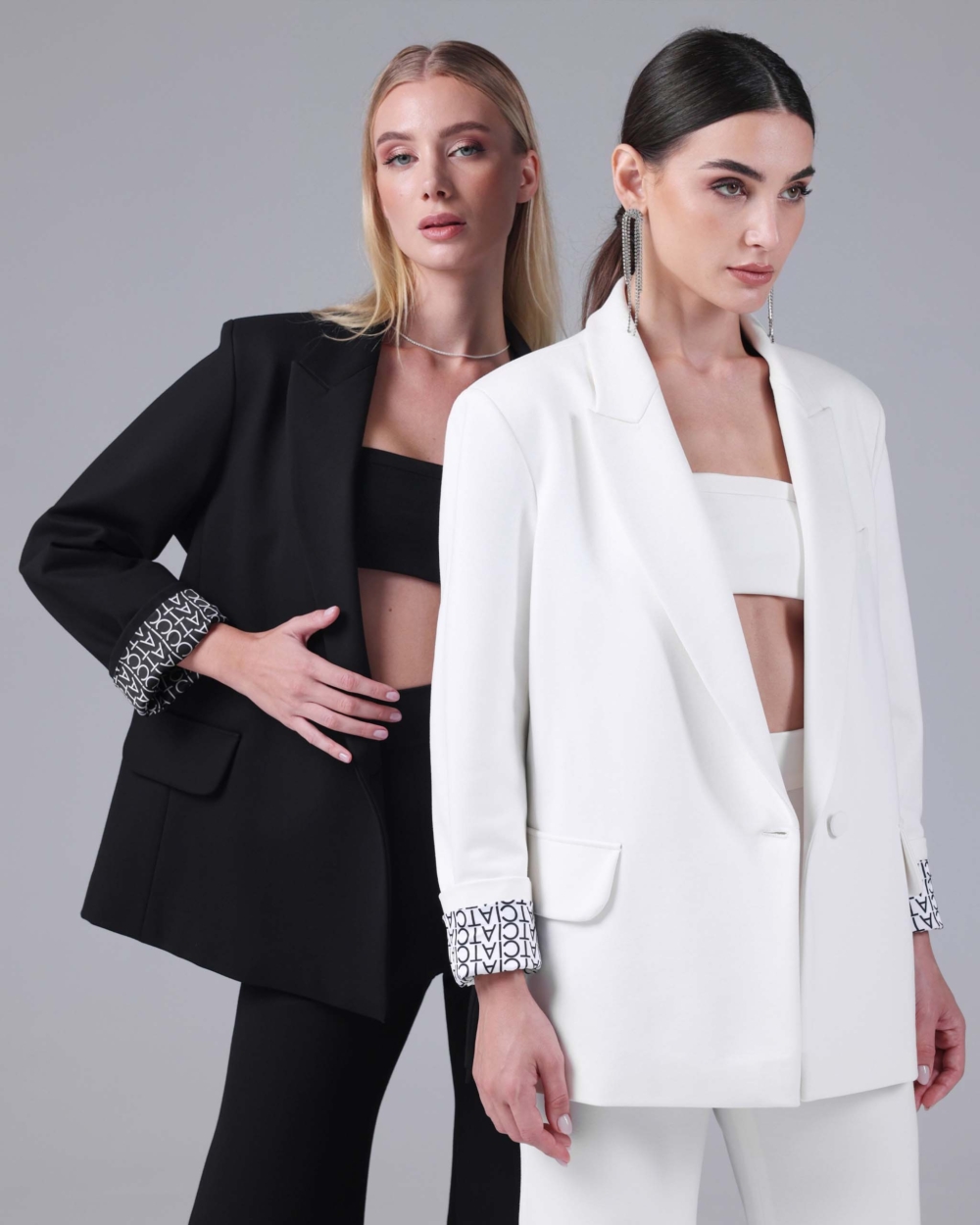 IATC OVERSIZED BLAZER – BLACK | I AM THE COMPANY ®️